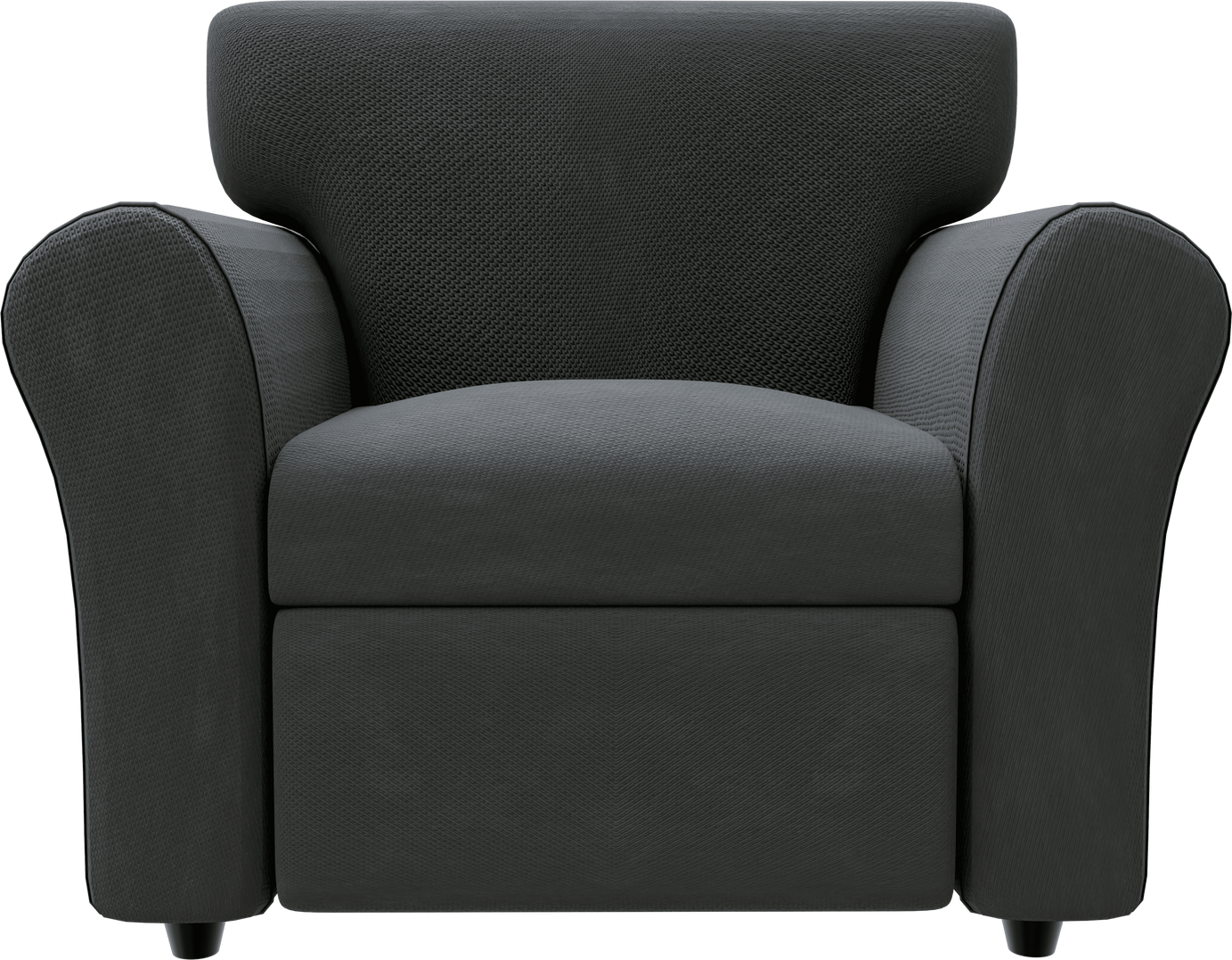 Black Leather Armchair 
